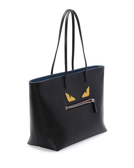 fendi monster tote bag black multi|vintage fendi bags authentic.